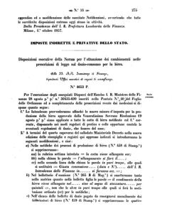 Verordnungsblatt für den Dienstbereich des K.K. Finanzministeriums für die im Reichsrate Vertretenen Königreiche und Länder 18571003 Seite: 7