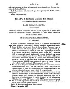 Verordnungsblatt für den Dienstbereich des K.K. Finanzministeriums für die im Reichsrate Vertretenen Königreiche und Länder 18571113 Seite: 21