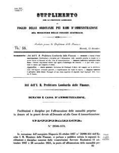 Verordnungsblatt für den Dienstbereich des K.K. Finanzministeriums für die im Reichsrate Vertretenen Königreiche und Länder 18571215 Seite: 7