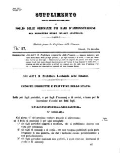 Verordnungsblatt für den Dienstbereich des K.K. Finanzministeriums für die im Reichsrate Vertretenen Königreiche und Länder 18571224 Seite: 13