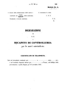 Verordnungsblatt für den Dienstbereich des K.K. Finanzministeriums für die im Reichsrate Vertretenen Königreiche und Länder 18571229 Seite: 21