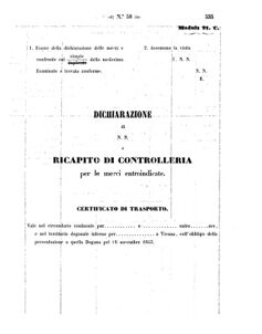 Verordnungsblatt für den Dienstbereich des K.K. Finanzministeriums für die im Reichsrate Vertretenen Königreiche und Länder 18571229 Seite: 45