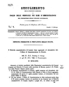 Verordnungsblatt für den Dienstbereich des K.K. Finanzministeriums für die im Reichsrate Vertretenen Königreiche und Länder 18580208 Seite: 5