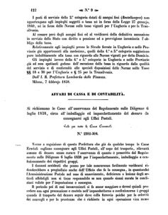 Verordnungsblatt für den Dienstbereich des K.K. Finanzministeriums für die im Reichsrate Vertretenen Königreiche und Länder 18580212 Seite: 10