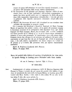 Verordnungsblatt für den Dienstbereich des K.K. Finanzministeriums für die im Reichsrate Vertretenen Königreiche und Länder 18580626 Seite: 32