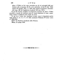 Verordnungsblatt für den Dienstbereich des K.K. Finanzministeriums für die im Reichsrate Vertretenen Königreiche und Länder 18580626 Seite: 46