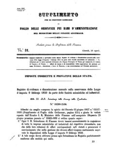 Verordnungsblatt für den Dienstbereich des K.K. Finanzministeriums für die im Reichsrate Vertretenen Königreiche und Länder 18580826 Seite: 1