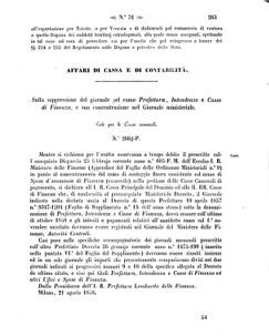 Verordnungsblatt für den Dienstbereich des K.K. Finanzministeriums für die im Reichsrate Vertretenen Königreiche und Länder 18580826 Seite: 11