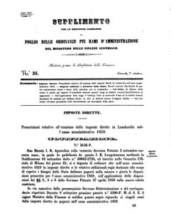 Verordnungsblatt für den Dienstbereich des K.K. Finanzministeriums für die im Reichsrate Vertretenen Königreiche und Länder 18581007 Seite: 1