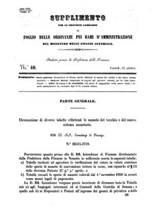 Verordnungsblatt für den Dienstbereich des K.K. Finanzministeriums für die im Reichsrate Vertretenen Königreiche und Länder 18581015 Seite: 1