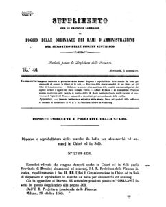 Verordnungsblatt für den Dienstbereich des K.K. Finanzministeriums für die im Reichsrate Vertretenen Königreiche und Länder 18581103 Seite: 7