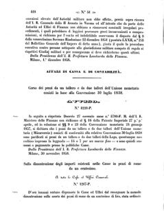 Verordnungsblatt für den Dienstbereich des K.K. Finanzministeriums für die im Reichsrate Vertretenen Königreiche und Länder 18581206 Seite: 2