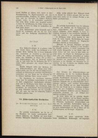 Landes-Gesetz- und Verordnungsblatt für Österreich unter der Enns 18910114 Seite: 10