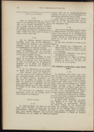 Landes-Gesetz- und Verordnungsblatt für Österreich unter der Enns 18910114 Seite: 12