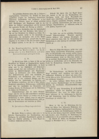 Landes-Gesetz- und Verordnungsblatt für Österreich unter der Enns 18910114 Seite: 13