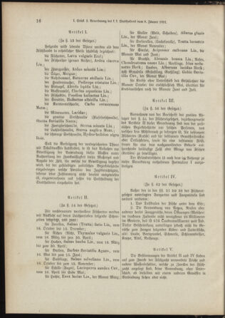 Landes-Gesetz- und Verordnungsblatt für Österreich unter der Enns 18910114 Seite: 16