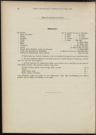 Landes-Gesetz- und Verordnungsblatt für Österreich unter der Enns 18910114 Seite: 22