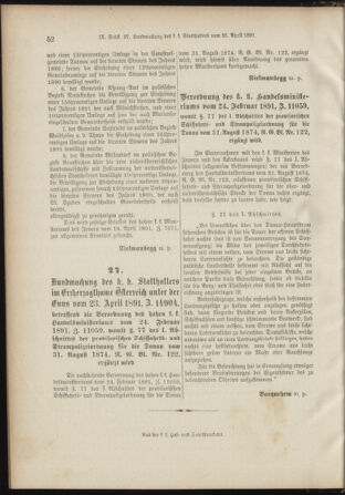 Landes-Gesetz- und Verordnungsblatt für Österreich unter der Enns 18910430 Seite: 2