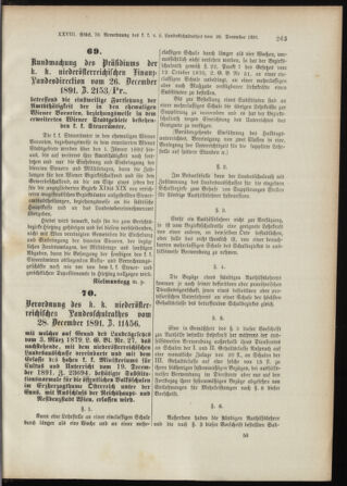 Landes-Gesetz- und Verordnungsblatt für Österreich unter der Enns 18911230 Seite: 9