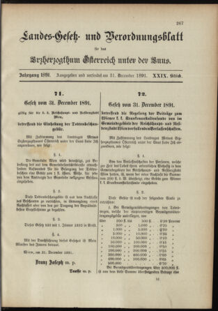 Landes-Gesetz- und Verordnungsblatt für Österreich unter der Enns