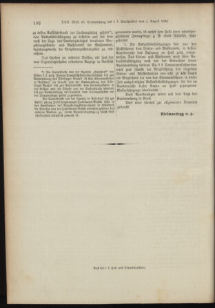 Landes-Gesetz- und Verordnungsblatt für Österreich unter der Enns 18920809 Seite: 2