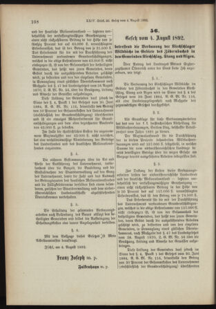 Landes-Gesetz- und Verordnungsblatt für Österreich unter der Enns 18920901 Seite: 2