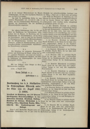 Landes-Gesetz- und Verordnungsblatt für Österreich unter der Enns 18920901 Seite: 3