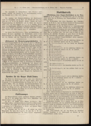 Amtsblatt der landesfürstlichen Hauptstadt Graz 18961031 Seite: 17