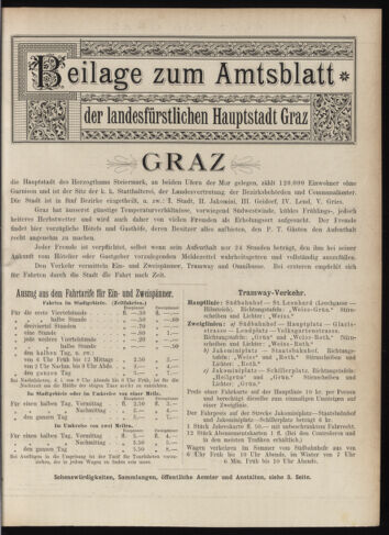 Amtsblatt der landesfürstlichen Hauptstadt Graz 18961031 Seite: 29