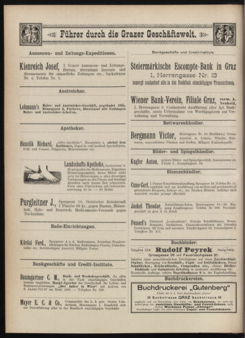 Amtsblatt der landesfürstlichen Hauptstadt Graz 18961031 Seite: 32