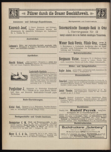 Amtsblatt der landesfürstlichen Hauptstadt Graz 18961110 Seite: 28