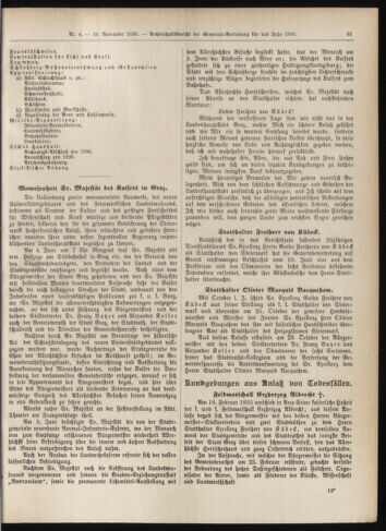 Amtsblatt der landesfürstlichen Hauptstadt Graz 18961110 Seite: 3