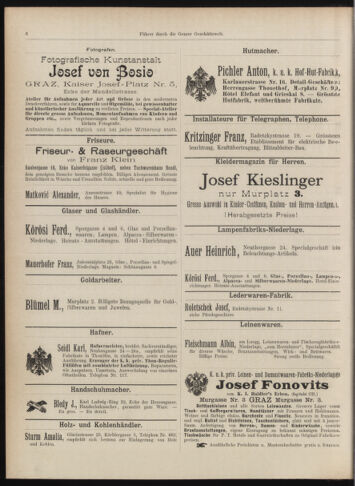 Amtsblatt der landesfürstlichen Hauptstadt Graz 18961110 Seite: 30