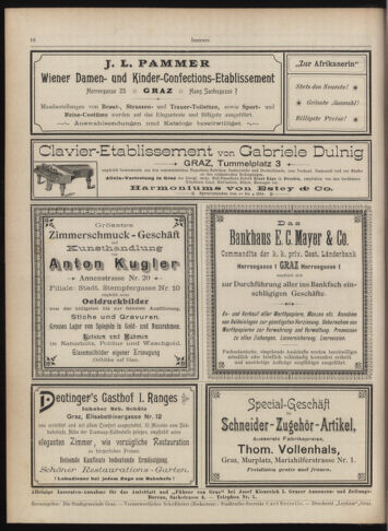 Amtsblatt der landesfürstlichen Hauptstadt Graz 18961110 Seite: 34