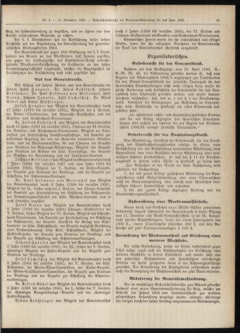 Amtsblatt der landesfürstlichen Hauptstadt Graz 18961110 Seite: 5