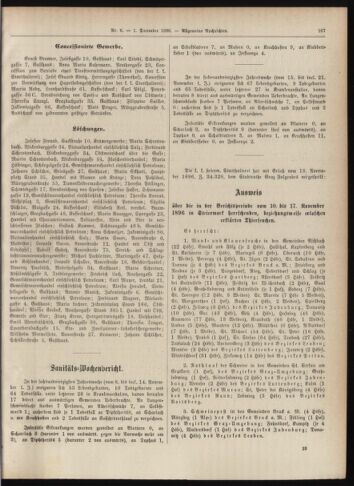 Amtsblatt der landesfürstlichen Hauptstadt Graz 18961201 Seite: 25