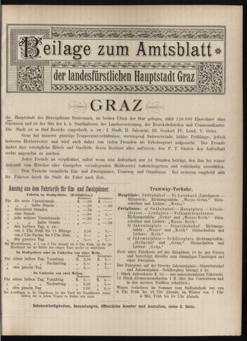 Amtsblatt der landesfürstlichen Hauptstadt Graz 18961201 Seite: 33