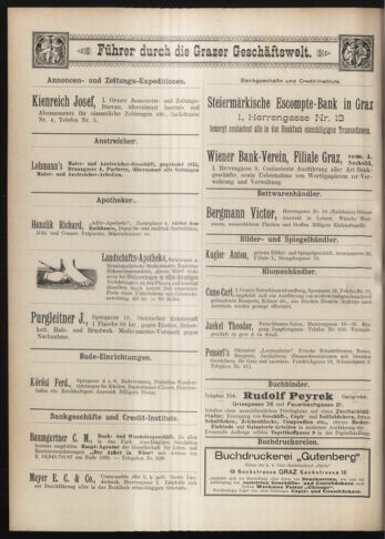 Amtsblatt der landesfürstlichen Hauptstadt Graz 18961201 Seite: 36