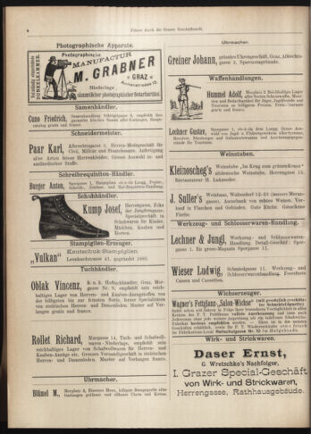 Amtsblatt der landesfürstlichen Hauptstadt Graz 18961201 Seite: 40