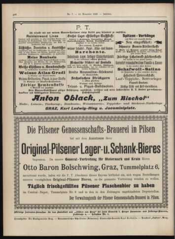 Amtsblatt der landesfürstlichen Hauptstadt Graz 18961210 Seite: 32