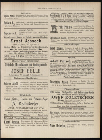 Amtsblatt der landesfürstlichen Hauptstadt Graz 18961210 Seite: 39