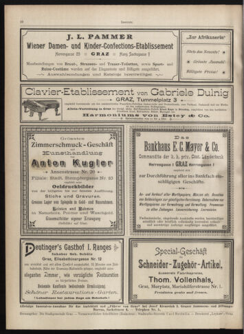 Amtsblatt der landesfürstlichen Hauptstadt Graz 18961210 Seite: 42