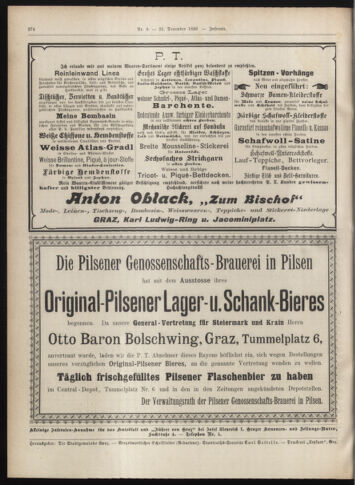 Amtsblatt der landesfürstlichen Hauptstadt Graz 18961231 Seite: 28