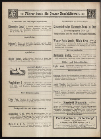 Amtsblatt der landesfürstlichen Hauptstadt Graz 18961231 Seite: 32