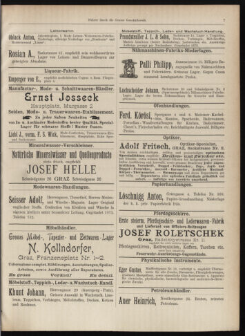 Amtsblatt der landesfürstlichen Hauptstadt Graz 18970110 Seite: 53