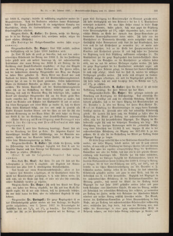 Amtsblatt der landesfürstlichen Hauptstadt Graz 18970120 Seite: 11