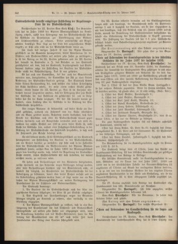 Amtsblatt der landesfürstlichen Hauptstadt Graz 18970120 Seite: 22