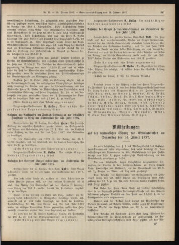 Amtsblatt der landesfürstlichen Hauptstadt Graz 18970120 Seite: 27