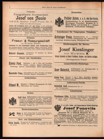 Amtsblatt der landesfürstlichen Hauptstadt Graz 18970120 Seite: 40