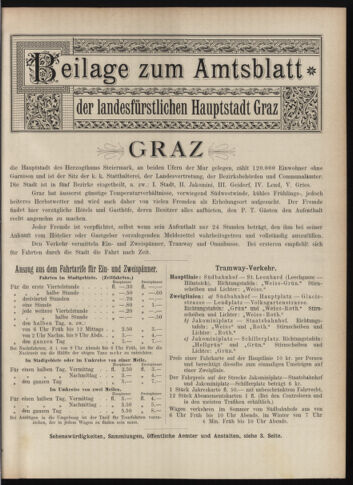 Amtsblatt der landesfürstlichen Hauptstadt Graz 18970131 Seite: 29